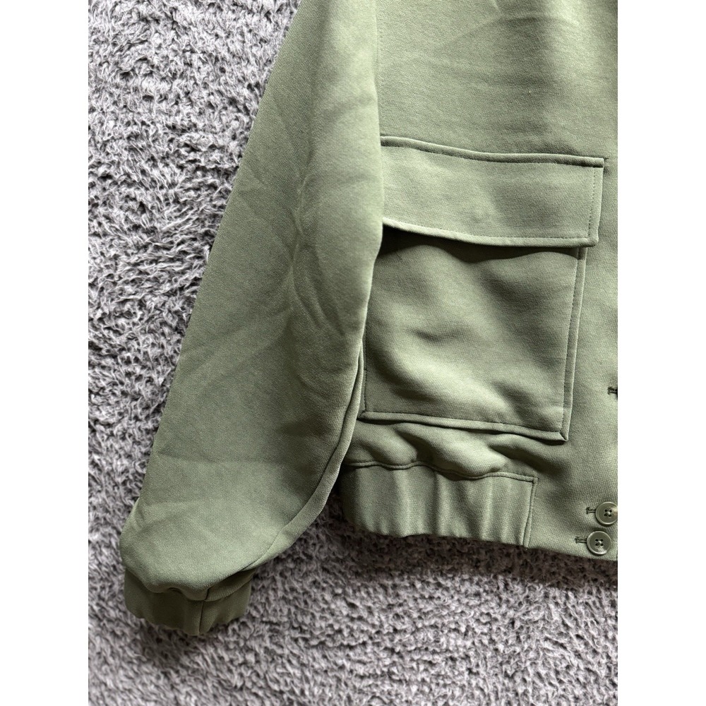 Express Women's S Front Patch Pockets Cropped Bom… - image 6